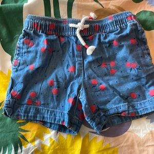 Oshkosh Cherry Shorts